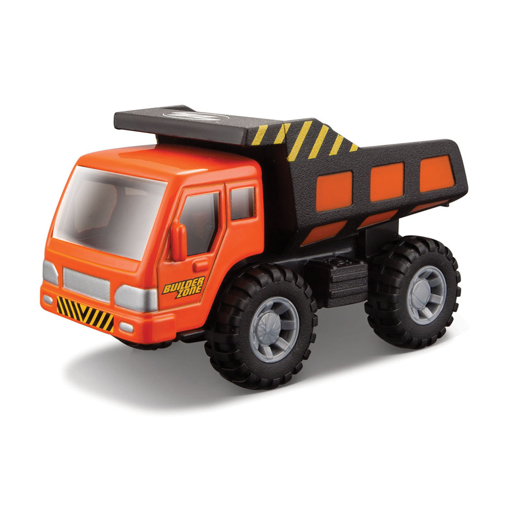 Maisto İnşaat Araçları Dump Truck İş Makinası Turuncu Metal Gövde