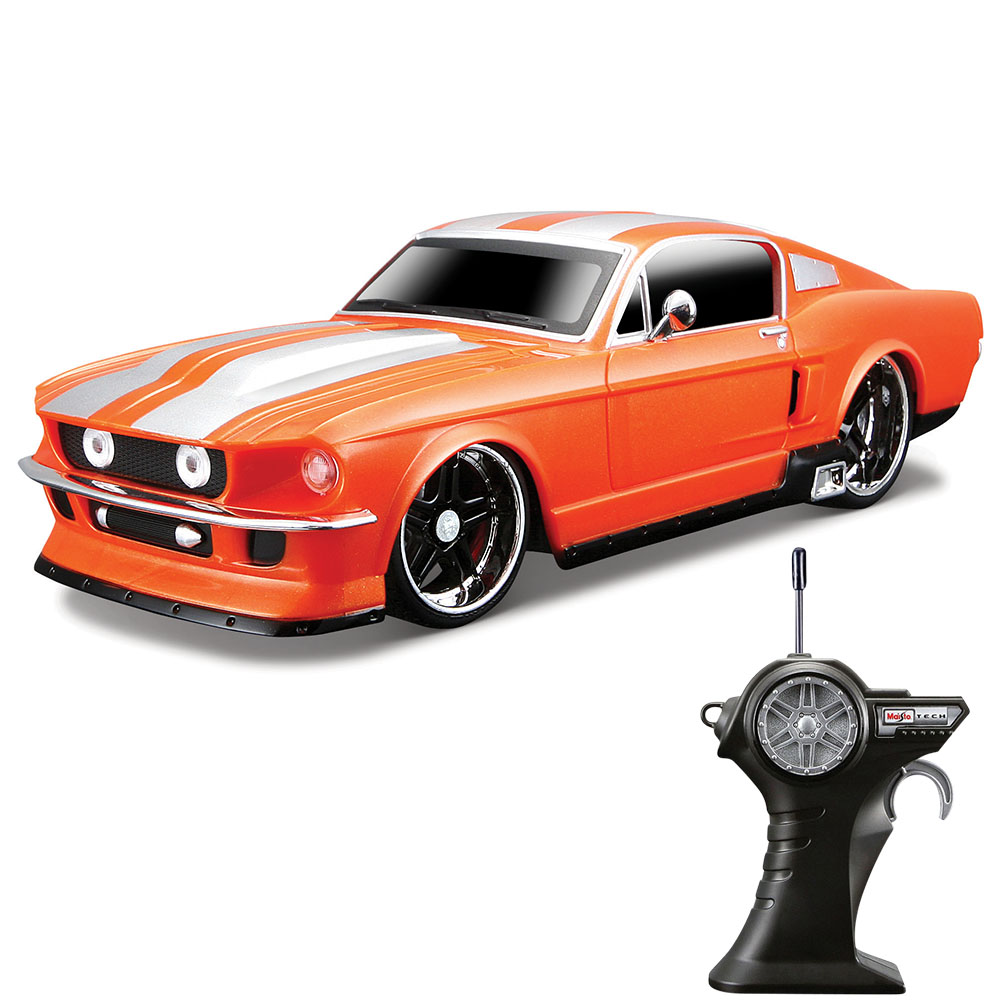 Maisto Tech 1967 Ford Mustang GT U/K Araba Turuncu