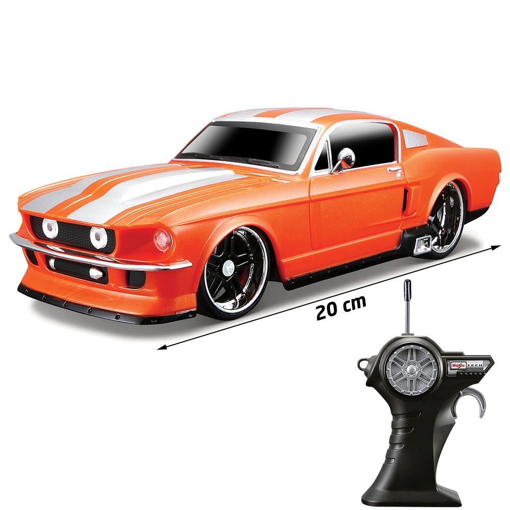 Maisto Tech 1967 Ford Mustang GT U/K Araba Turuncu