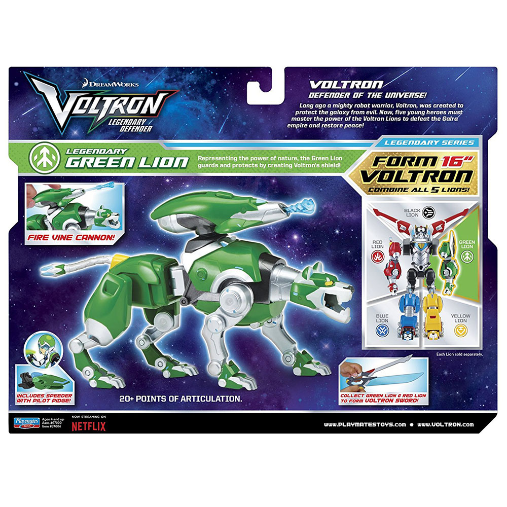 Voltron Legendary Green Lion Delüks Figür