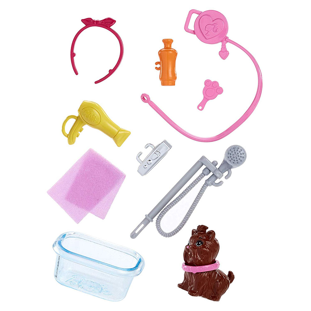 Barbie Ben Büyüyünce Meslek Bebekleri Evcil Hayvan Bakım Merkezi