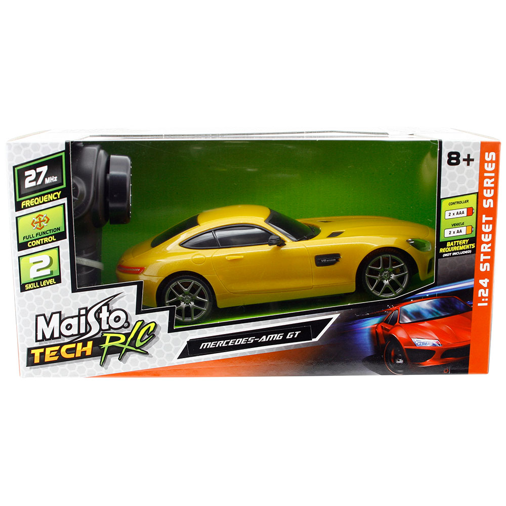 Maisto Tech Mercedes AMG GT U/K Araba Sarı