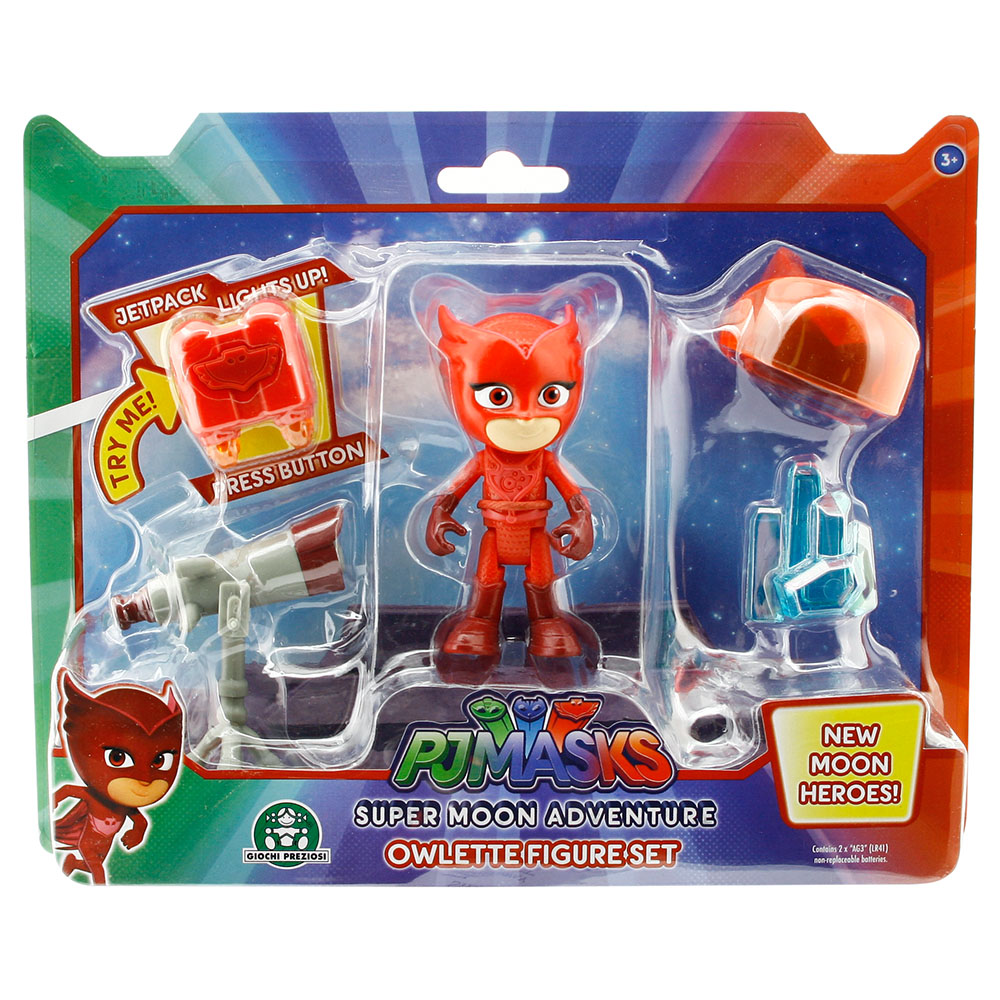 Pj Maskeliler Süper Ay Owlette Figür Seti