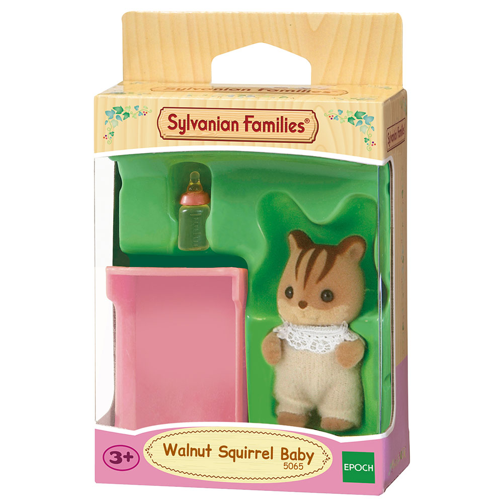 Sylvanian Families W Squirrel Baby
