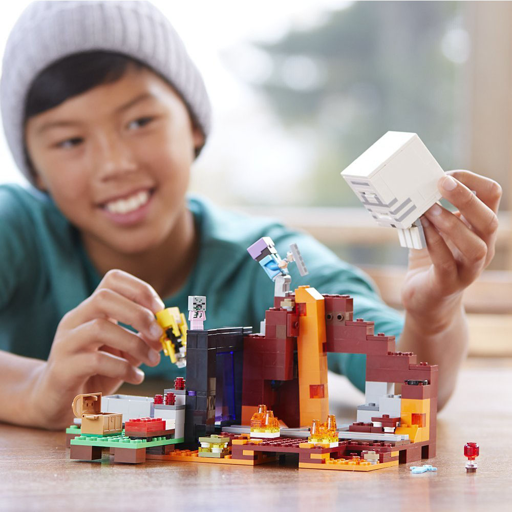 Lego Minecraft Nether Portal 21143