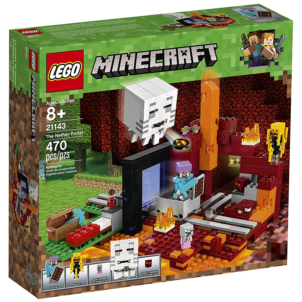 Lego Minecraft Nether Portal 21143