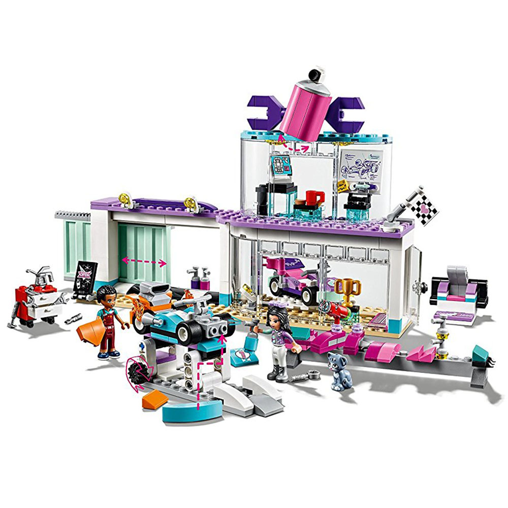 Lego Friends Tuning Shop 41351