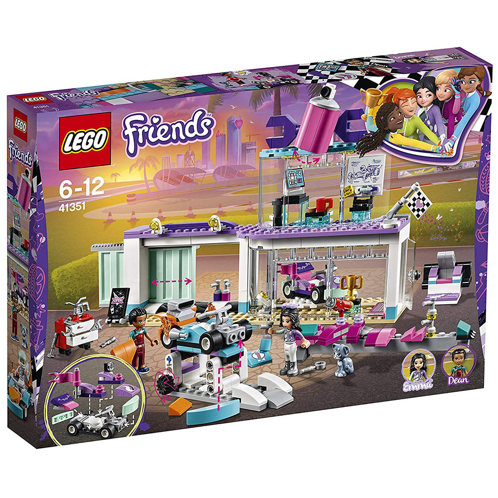 Lego Friends Tuning Shop 41351