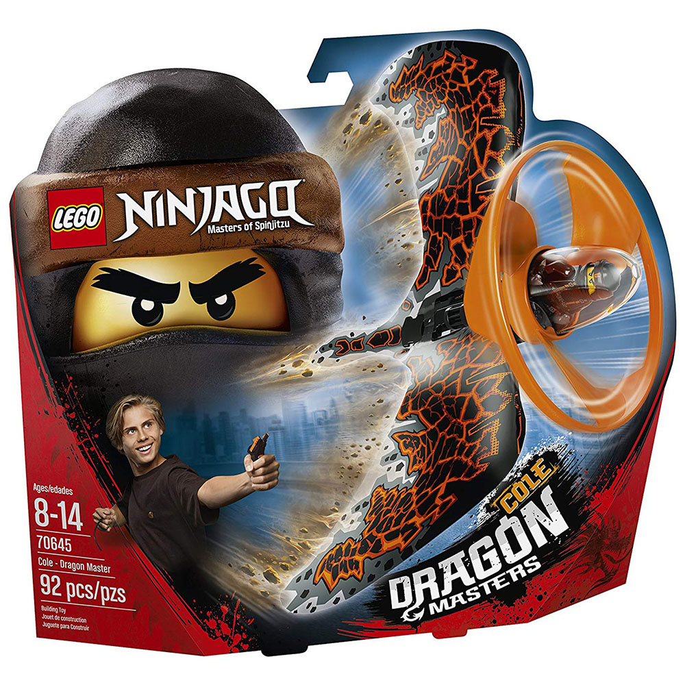 Lego Ninjago Cole Dragon Master 70645