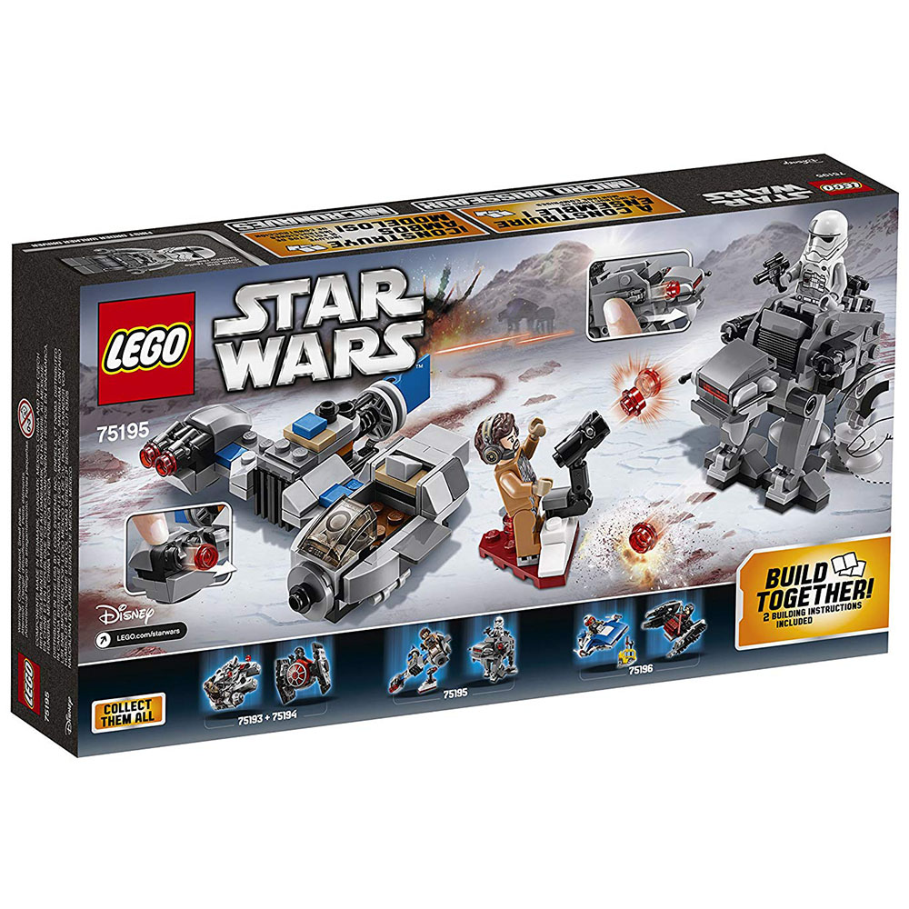Lego Star Wars Ski S vs F Order Mic 75195