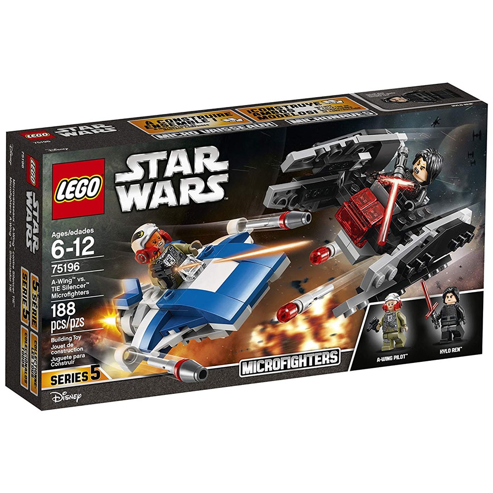 Lego Star Wars A-Wing vs TIE Mic 75196