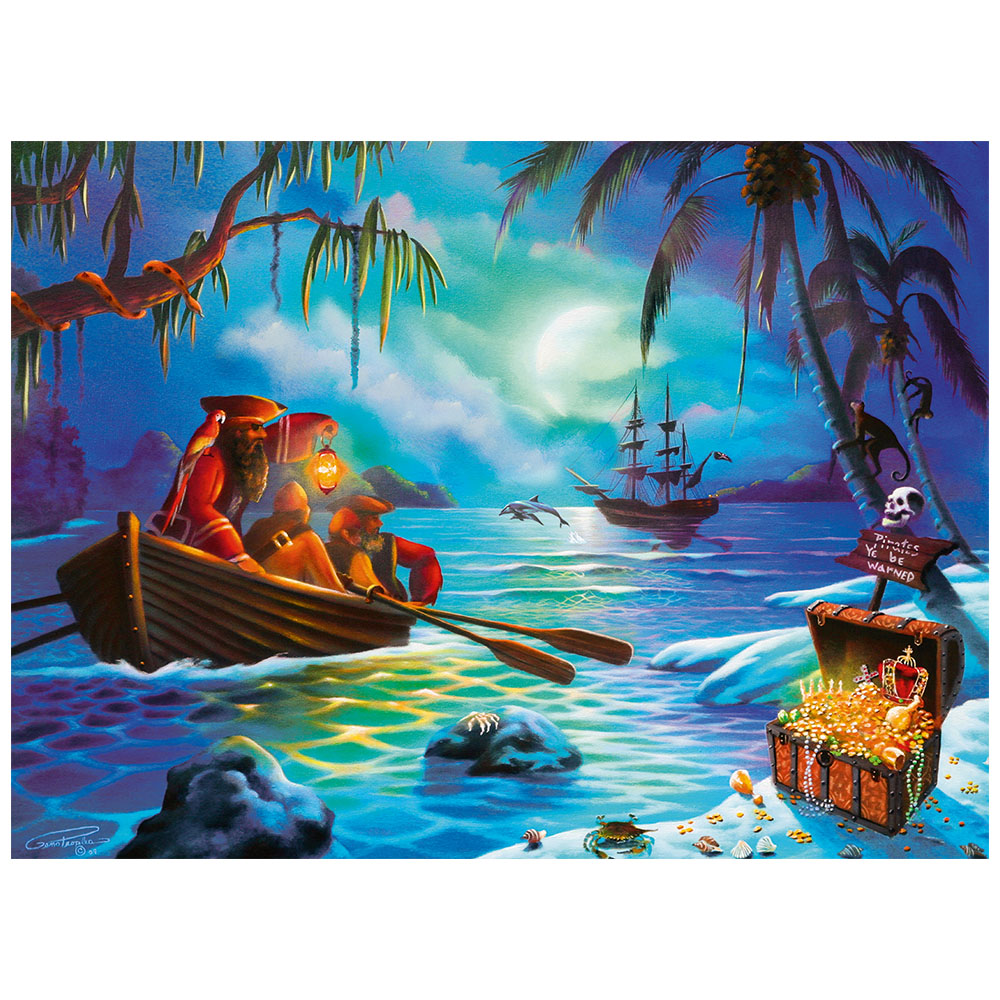 Ravensburger 300 Parça Moonlit Mission Puzzle