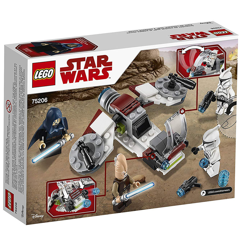 Lego Star Wars Jedi & Clone Troopers 75206