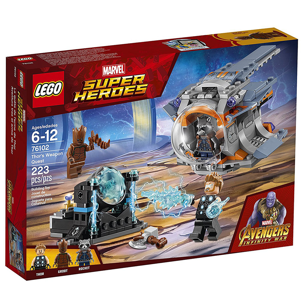 Lego Super Heroes Thors Quest 76102