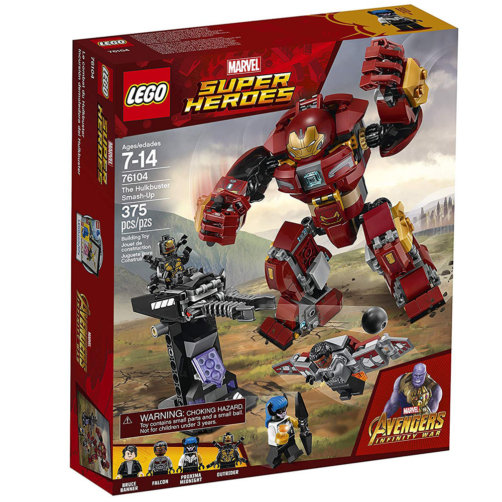 Lego Super Heroes Hulkbuster SmashUp 76104