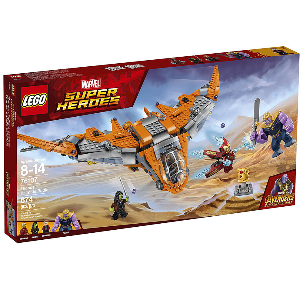Lego Super Heroes Thanos  Battle 76107