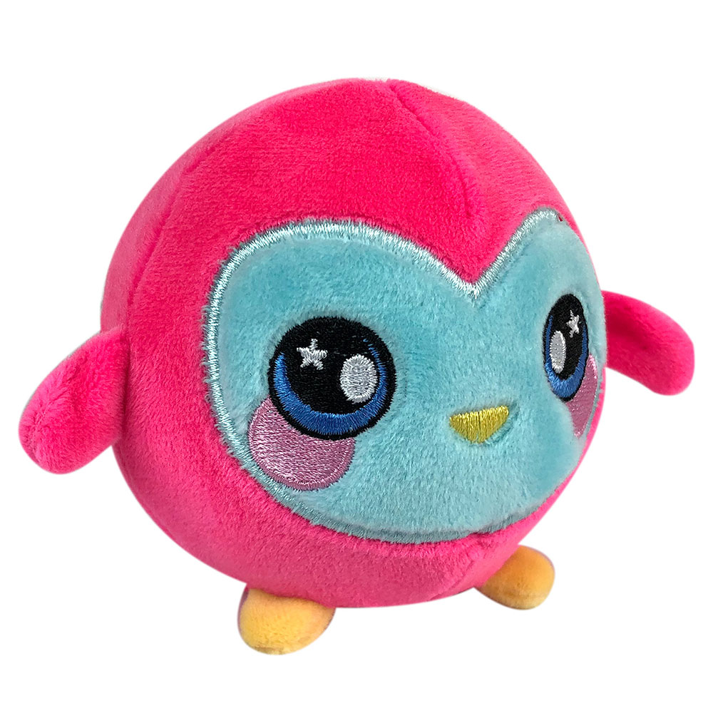 Squeezamals Mıncıkla Sıkıştır Kokulu Pembe Baykuş
