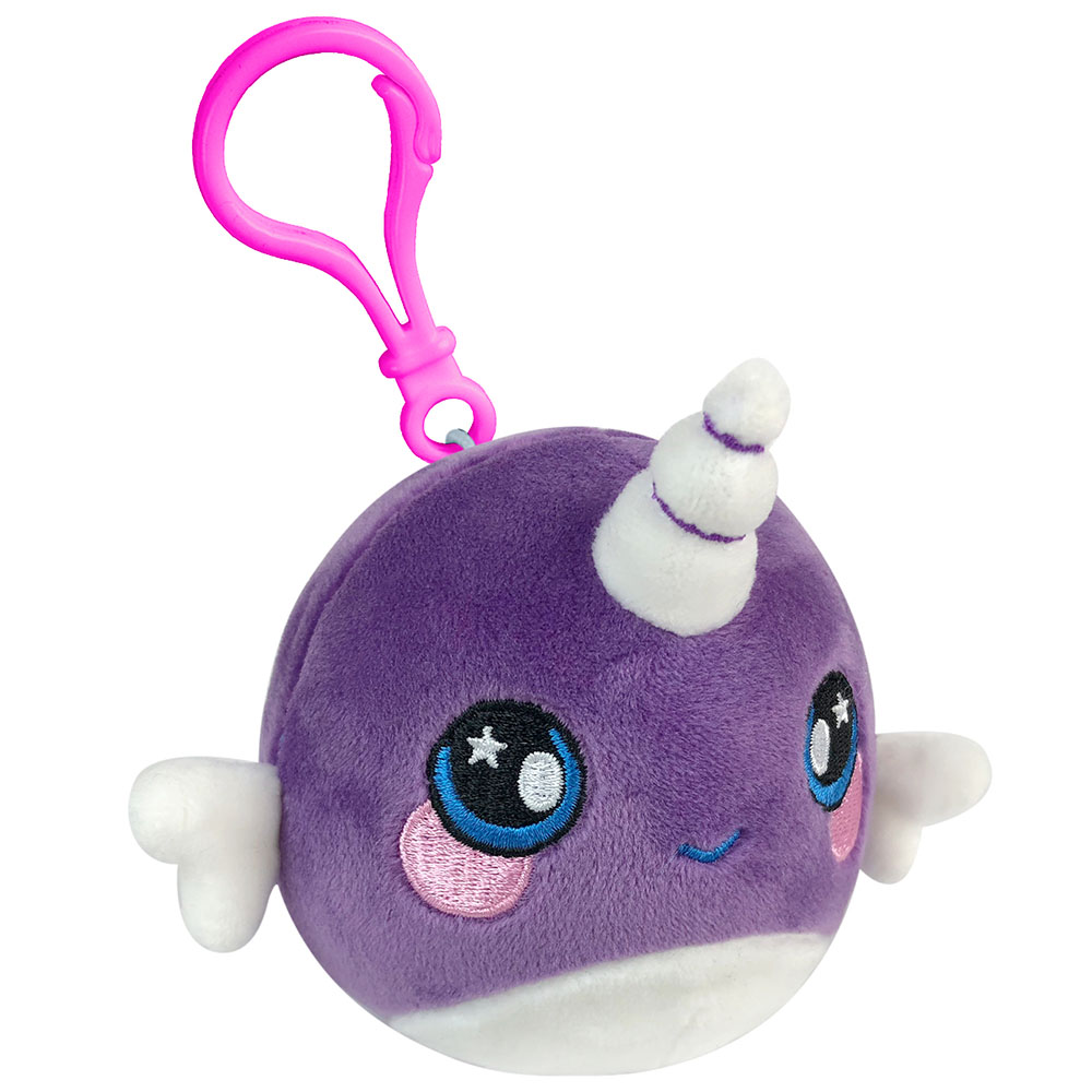 Squeezamals Mıncıkla Sıkıştır Kokulu Anahtarlık Deniz Gergedanı