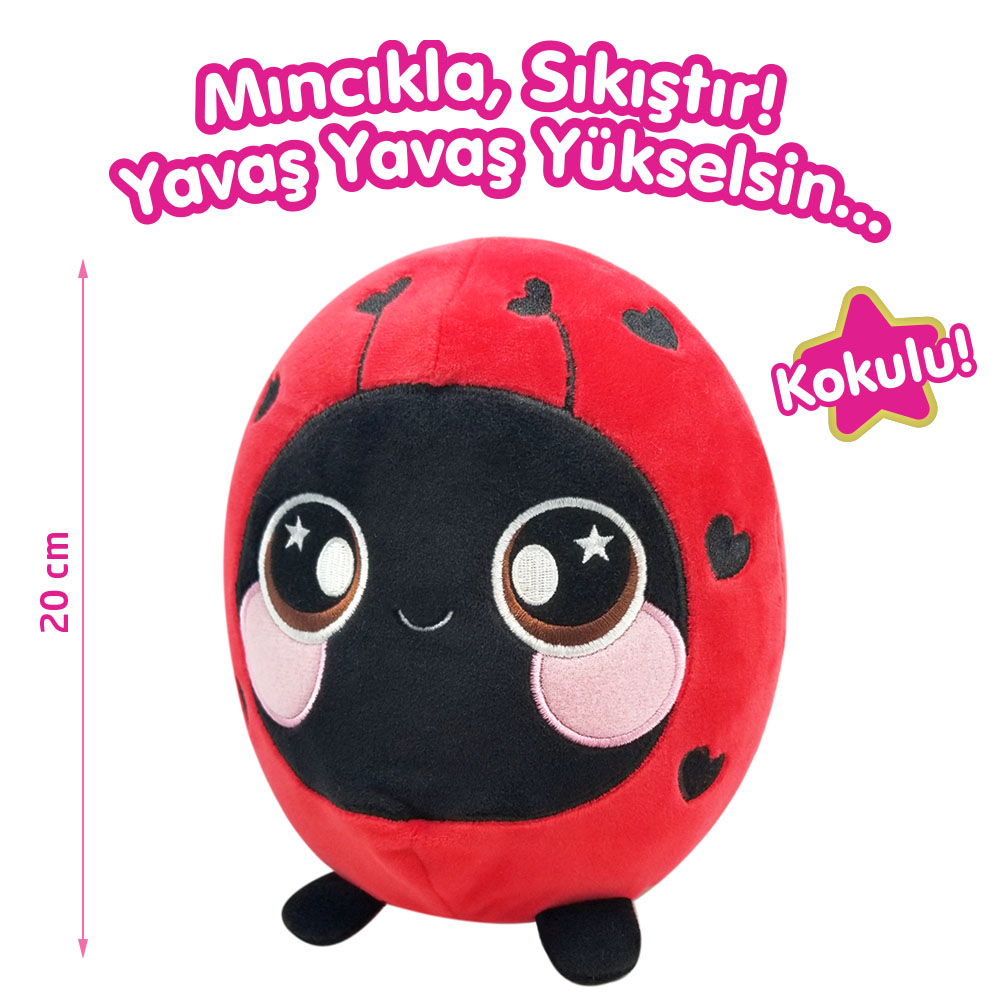 Squeezamals Mıncıkla Sıkıştır Kokulu Peluş Model 4