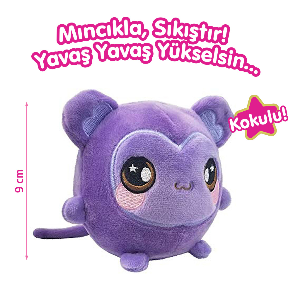 Squeezamals Mıncıkla Sıkıştır Kokulu Baykuş