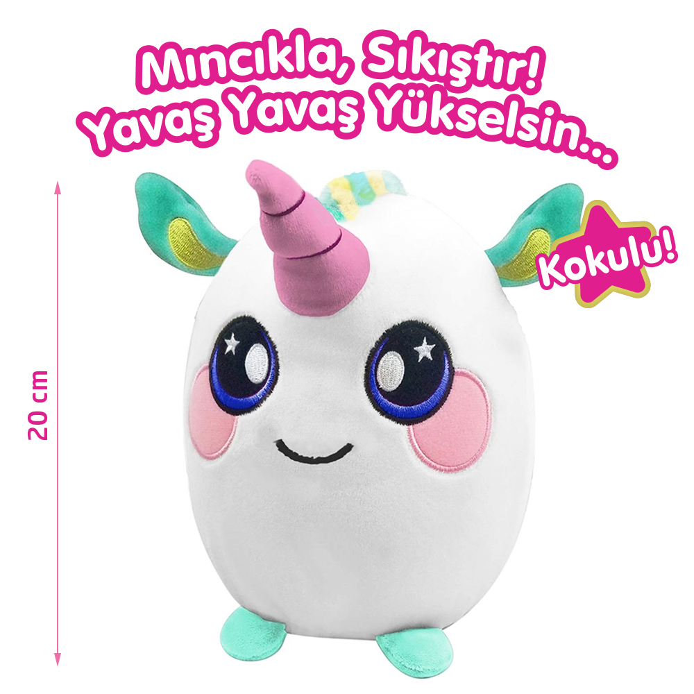 Squeezamals Mıncıkla Sıkıştır Peluş Model 3