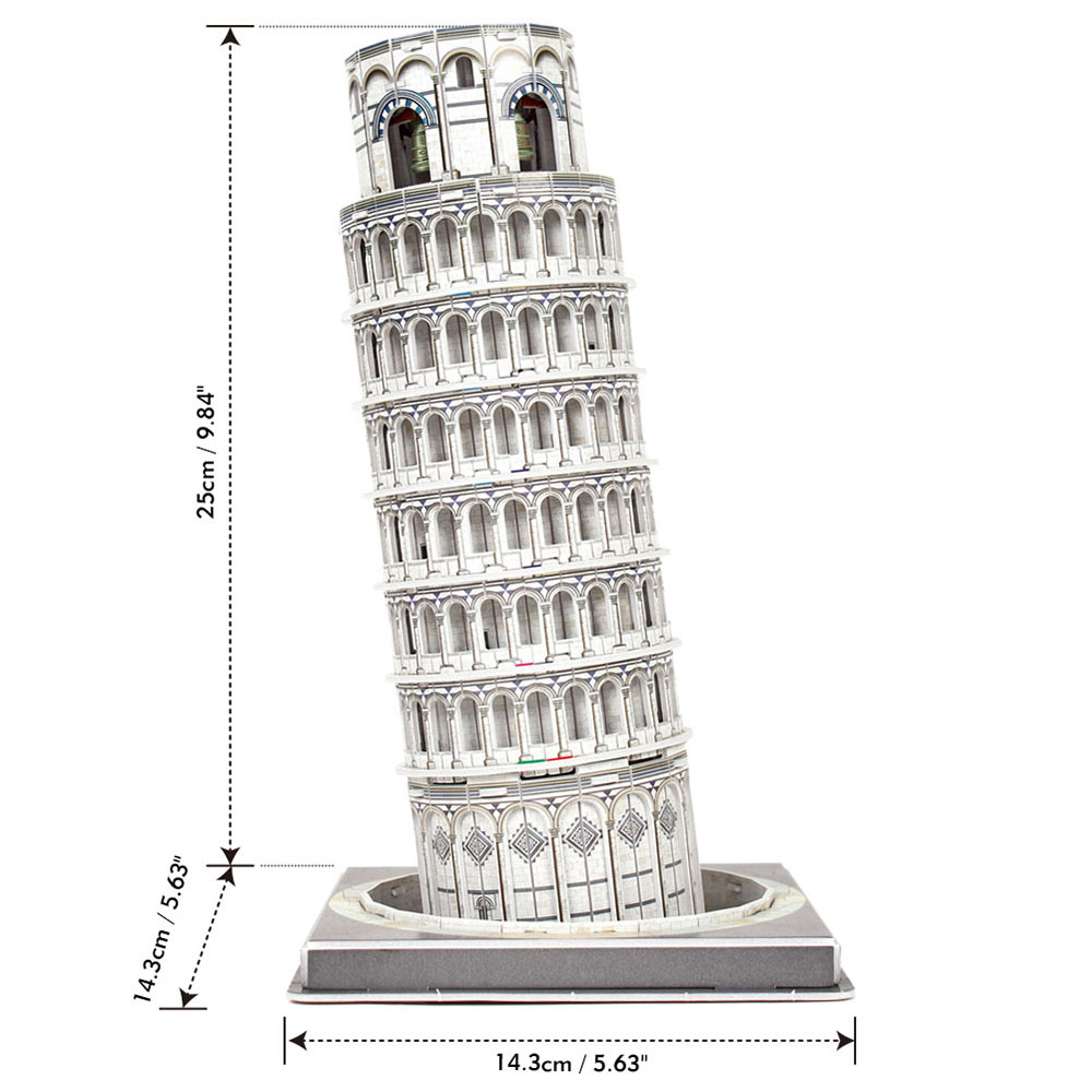 Cubic Fun 27 Parça Puzzle Pisa Kulesi