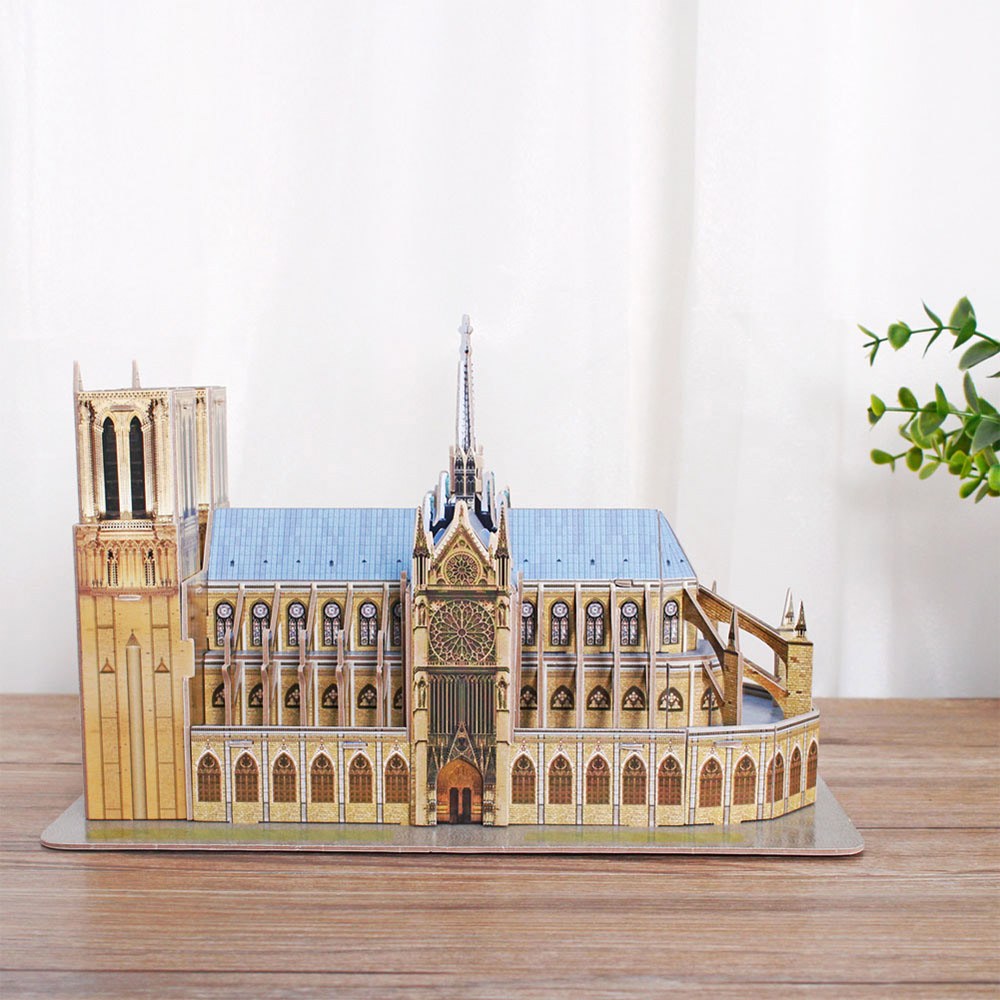 Cubic Fun 53 Parça Puzzle Notre Dame de Paris