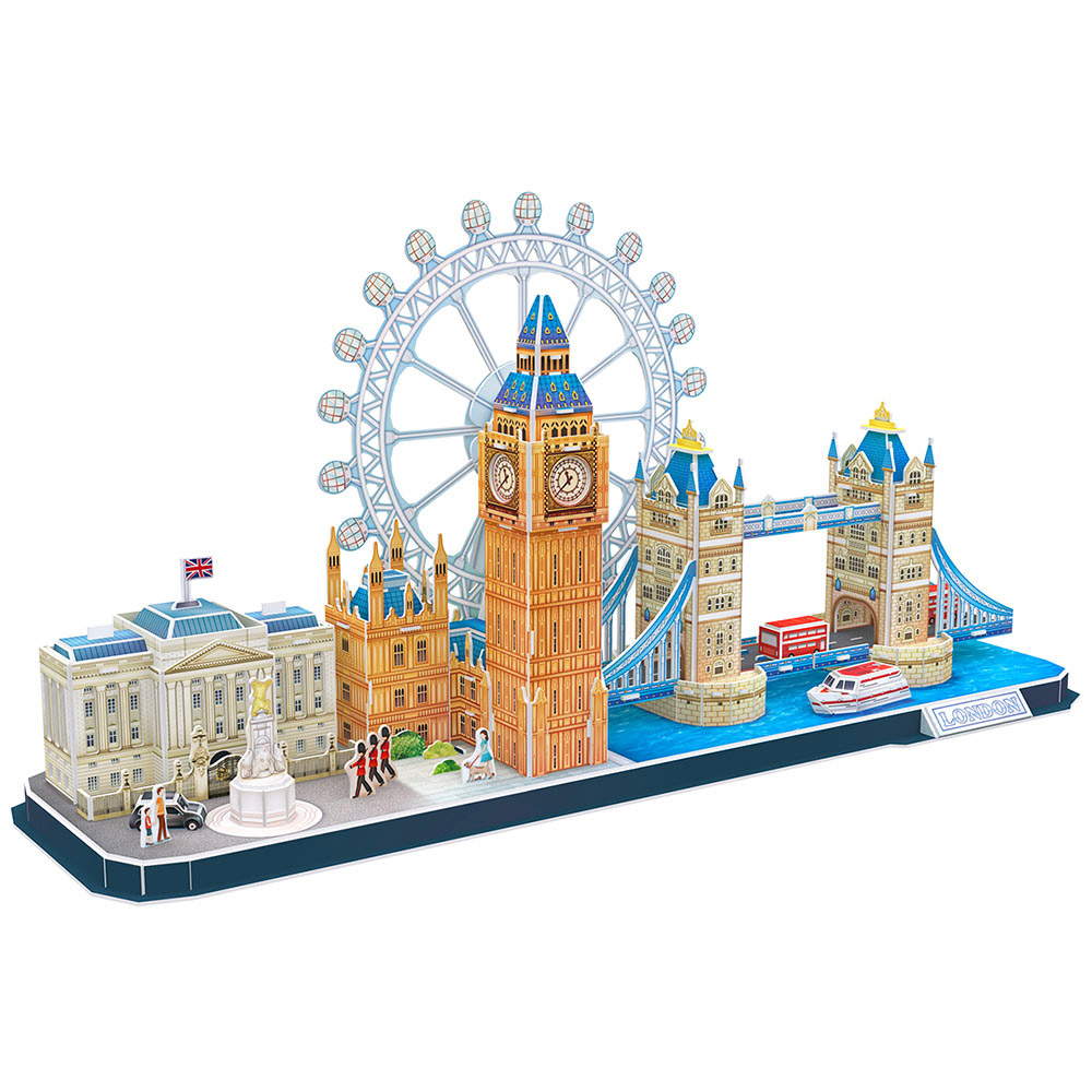 Cubic Fun 107 Parça Puzzle City Line London