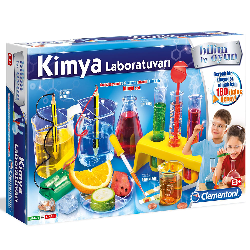 Clementoni Kimya Laboratuvarı Bilim Seti