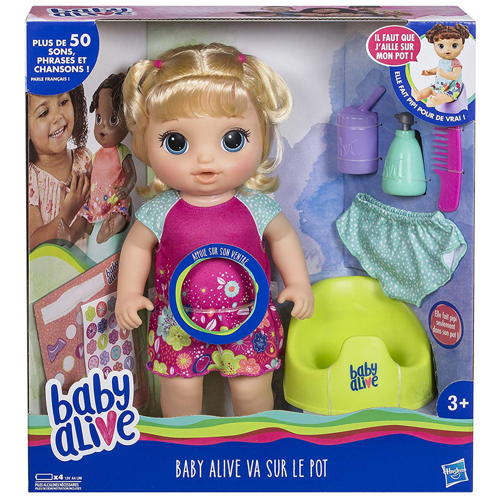 Baby Alive Eğlenceli Bebeğim Tuvalet Eğitiminde