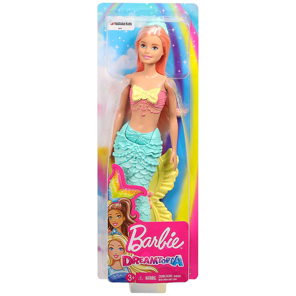 Barbie Dreamtopia Denizkızı Barbie Bebekler FXT11