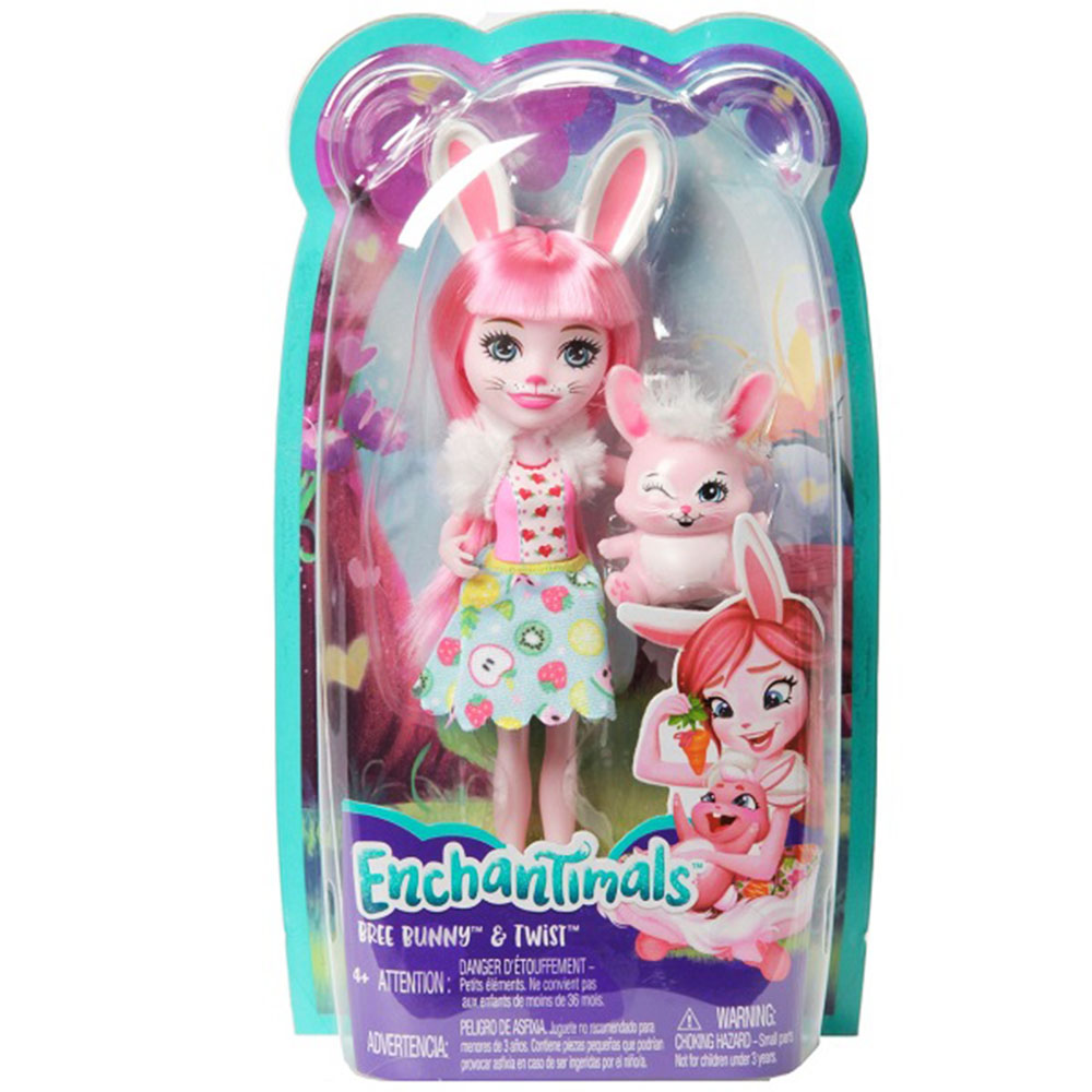 Enchantimals Bree Bunny Karakter Bebek FXM73