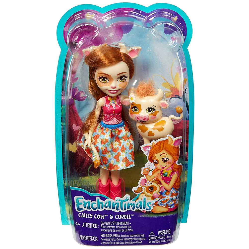 Enchantimals Cailey Cow Karakter Bebek FXM77
