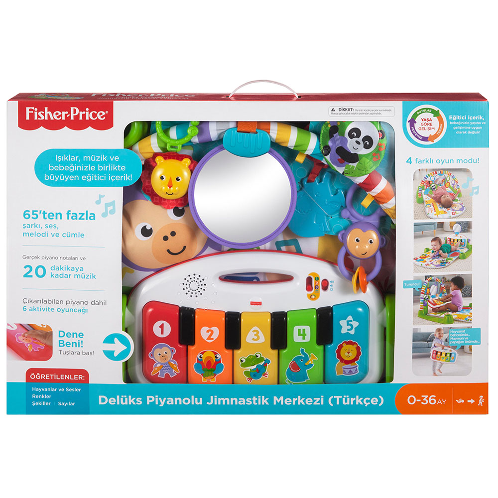 Fisher Price Delüks Piyanolu Jimnastik Merkezi