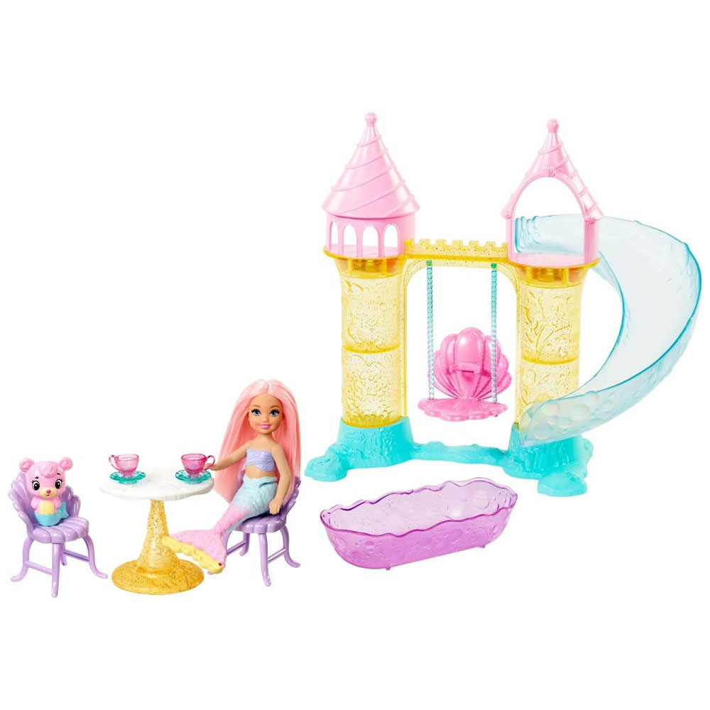 Barbie Dreamtopia Denizkızı Chelsea ve Şatosu Oyun Seti