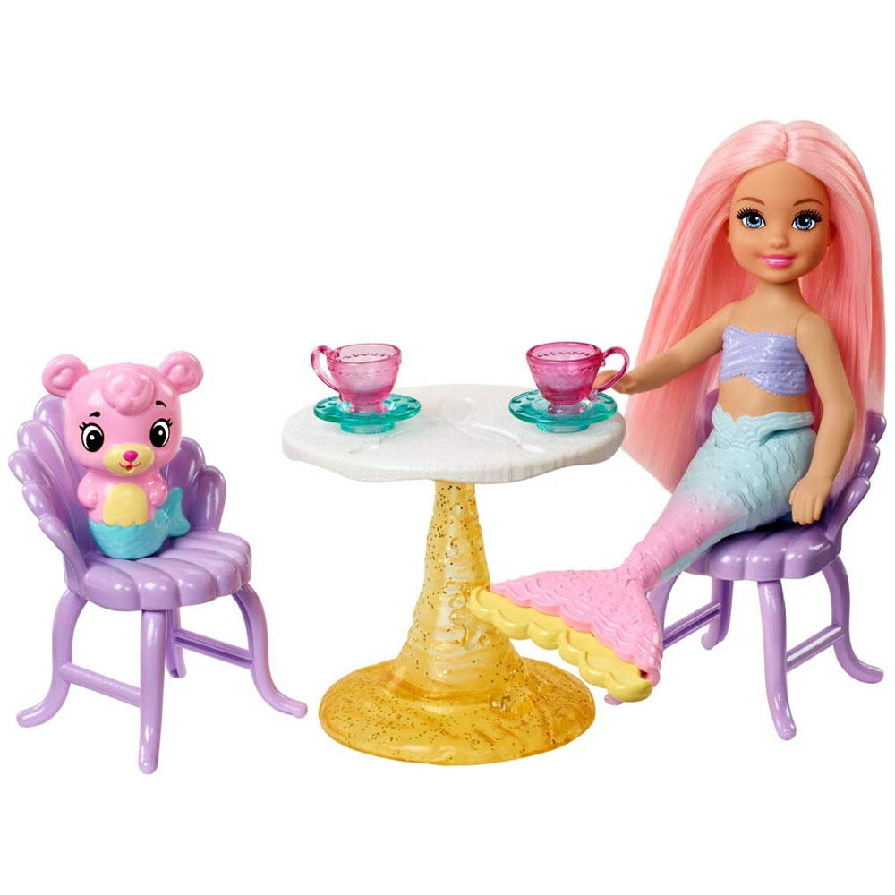 Barbie Dreamtopia Denizkızı Chelsea ve Şatosu Oyun Seti
