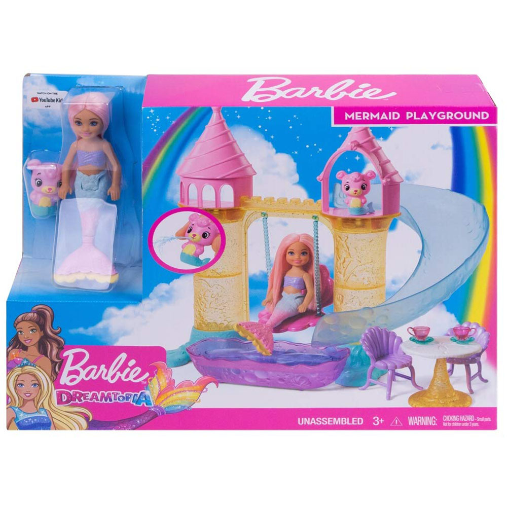 Barbie Dreamtopia Denizkızı Chelsea ve Şatosu Oyun Seti