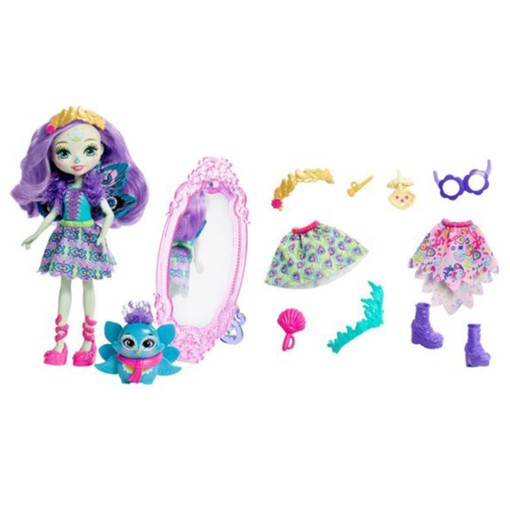 Enchantimals Patter Peacock Moda Aksesuarı Oyun Seti