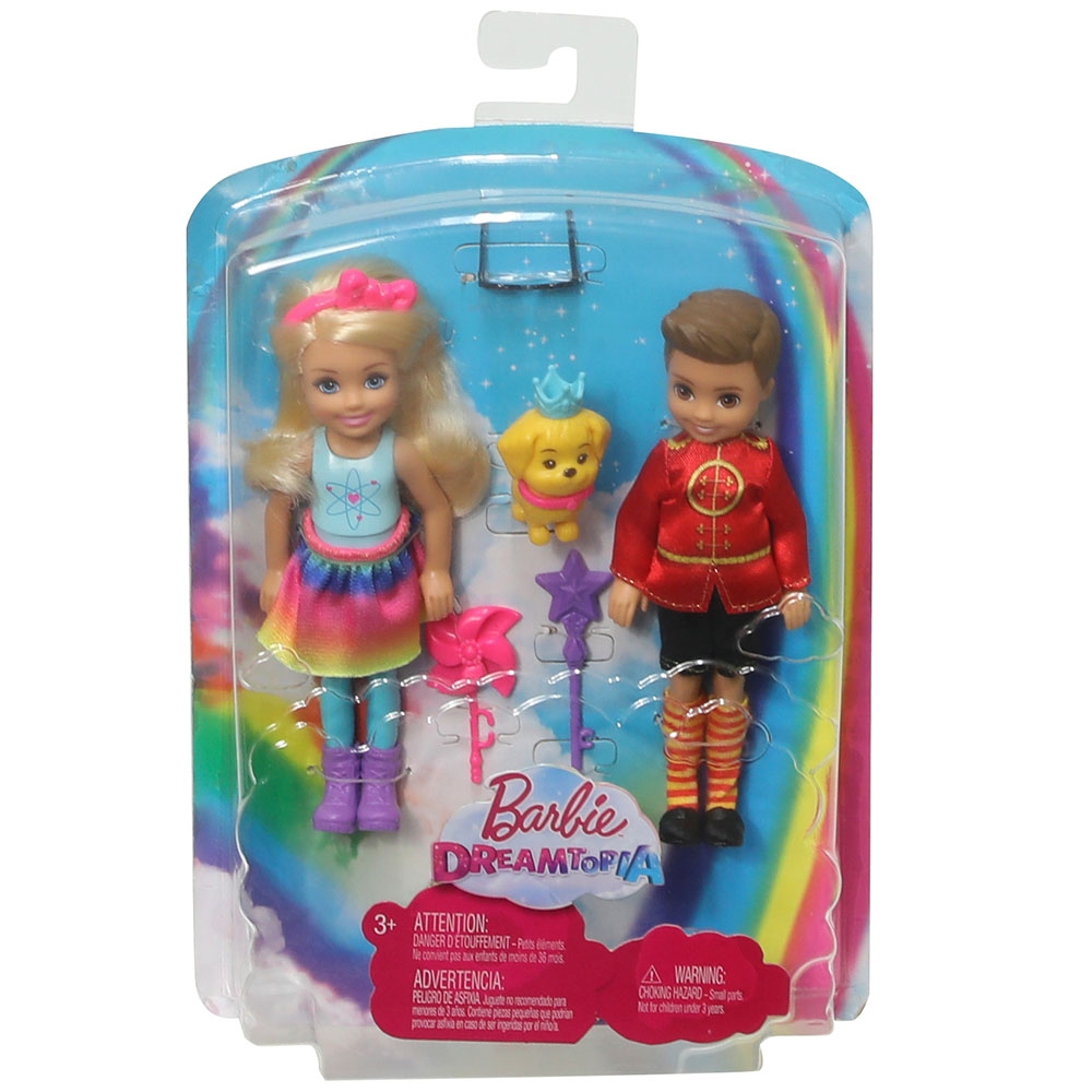 Barbie Dreamtopia Chelsea ve Notto Bir Arada Oyun Seti