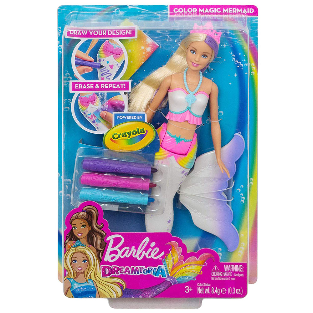 Barbie Sihirli Renkler Denizkızı