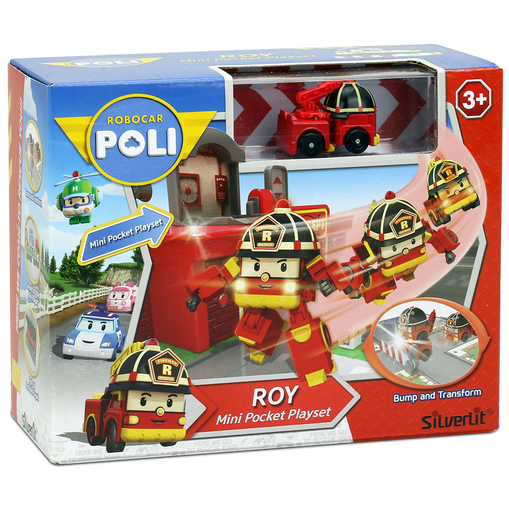 Robacar Poli Roy Mini Oyun Seti