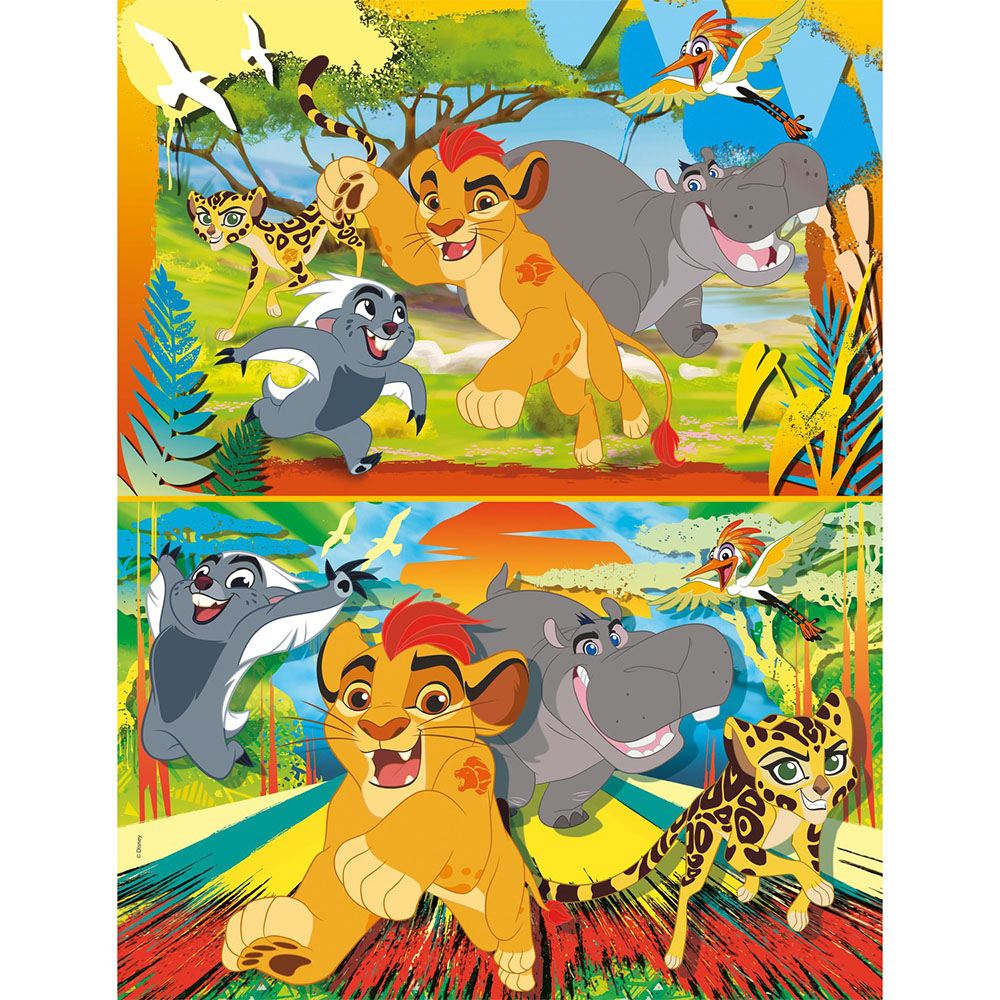 Clementoni 2x20 Lion Guard Çocuk Puzzle