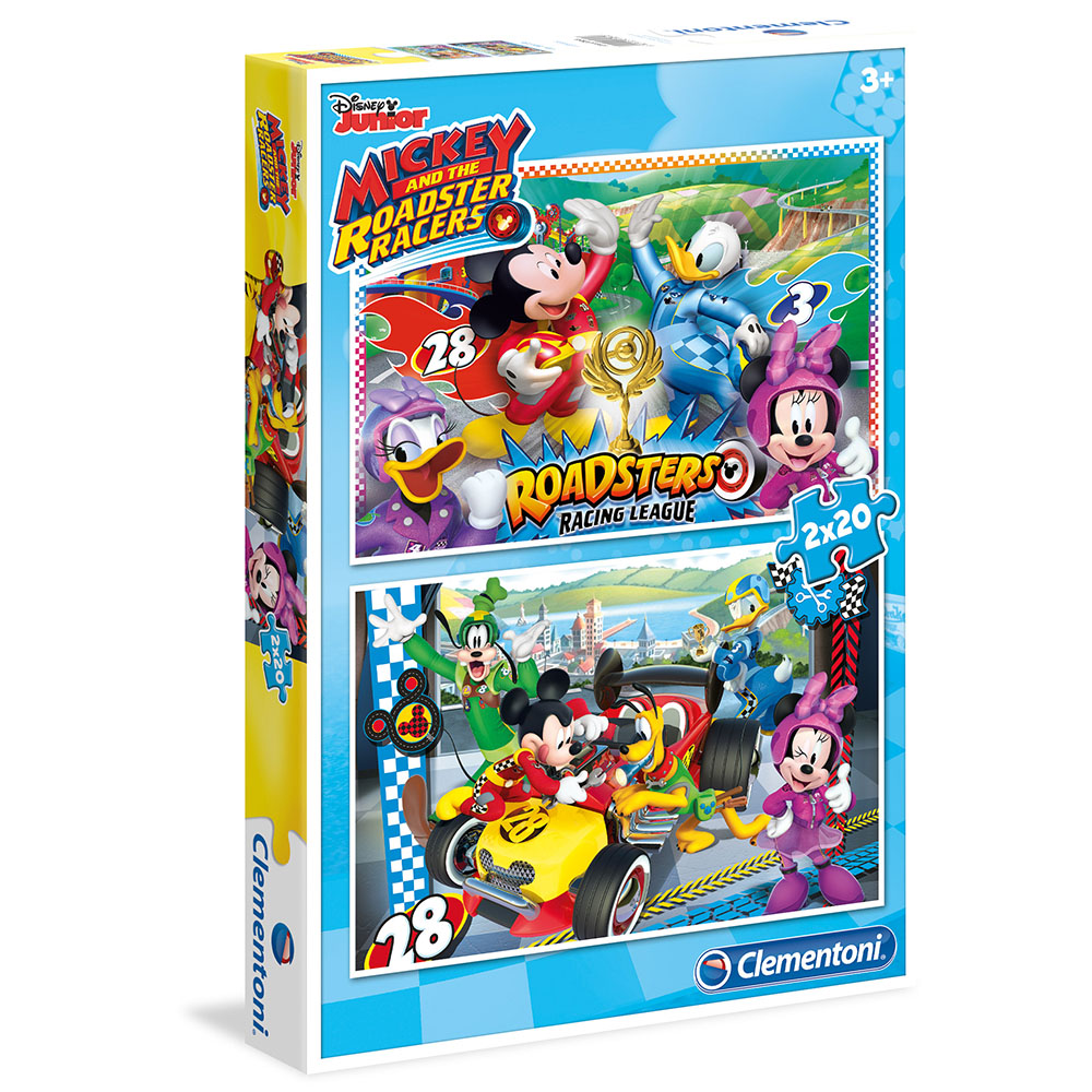 Clementoni 2x20 Mickey Çocuk Puzzle