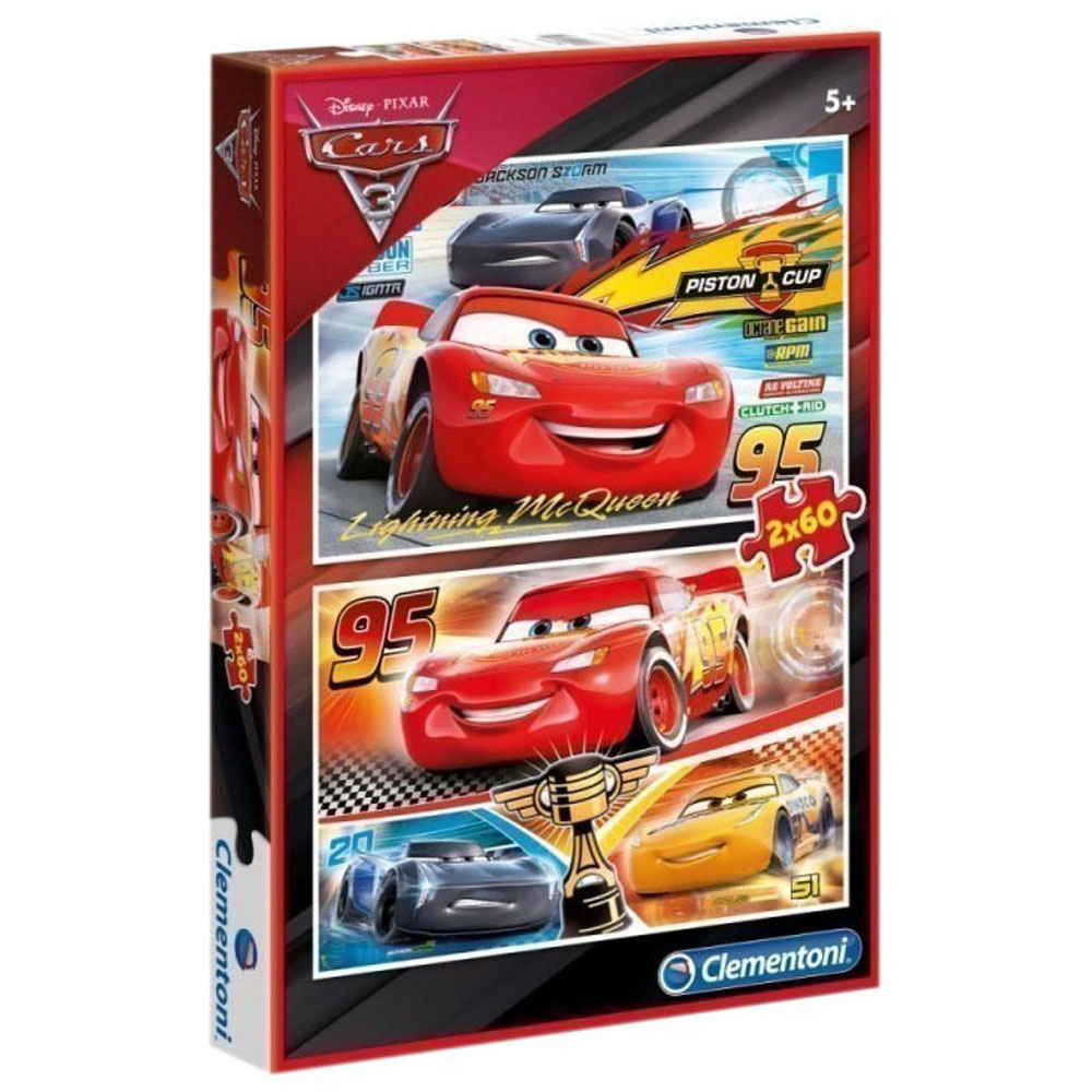 Clementoni 2x60 Parça Cars Çocuk Puzzle