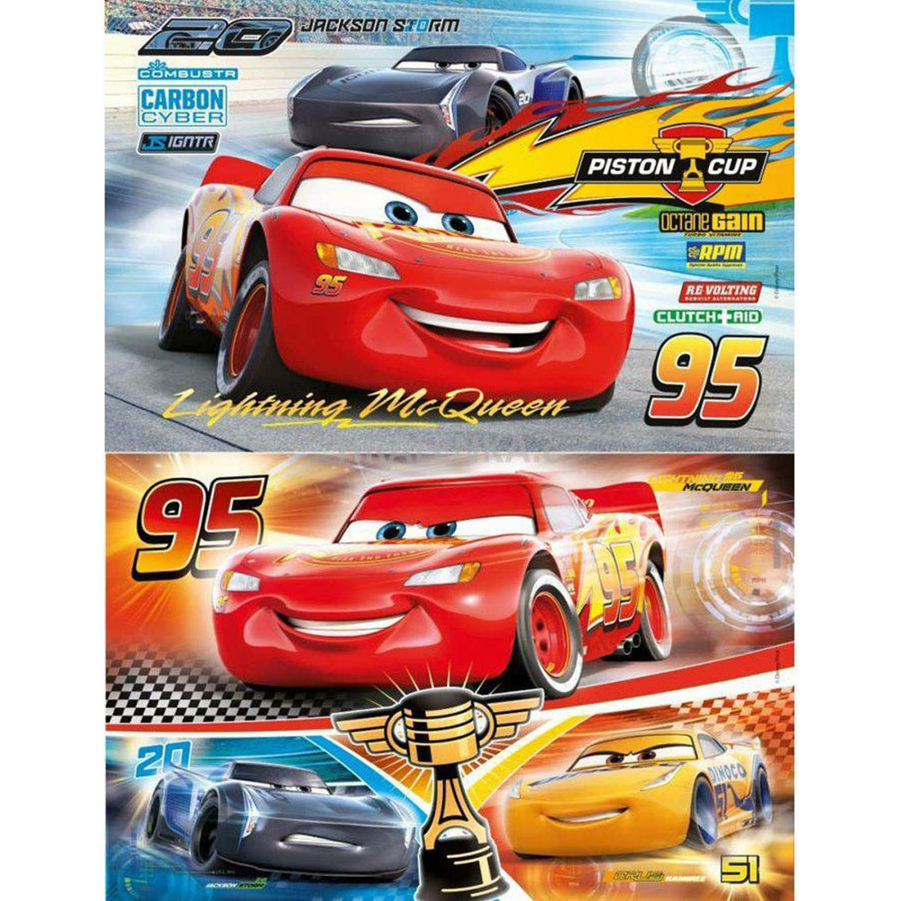 Clementoni 2x60 Parça Cars Çocuk Puzzle