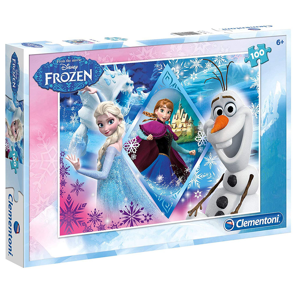 Clementoni 100 Parça Çocuk Puzzle Frozen