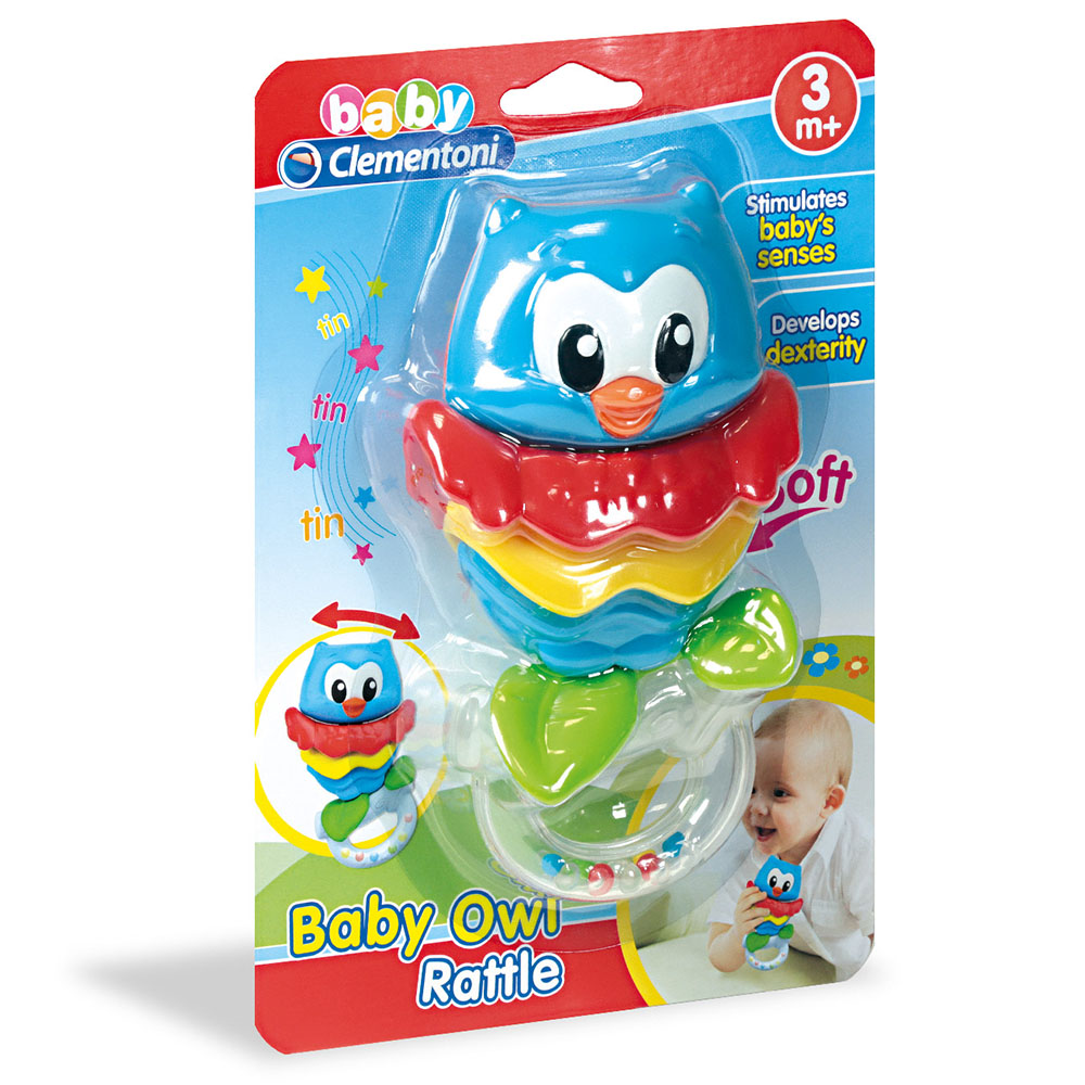 Baby Clementoni Baykuş Çıngırak