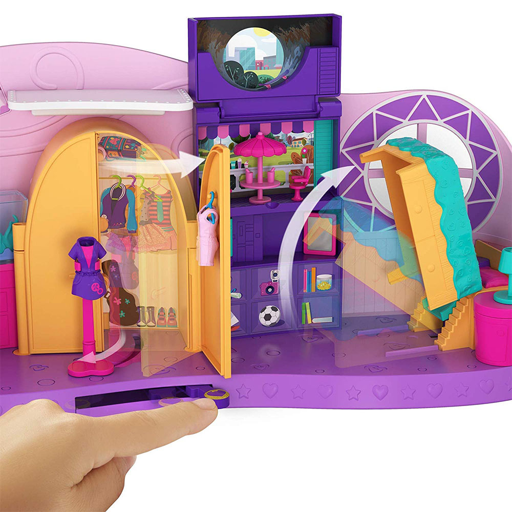 Polly Pocket Ve Sürpriz Dolu Evi