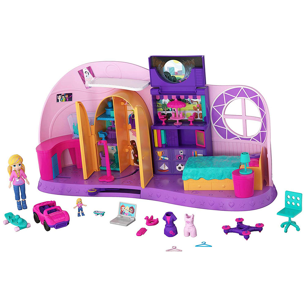 Polly Pocket Ve Sürpriz Dolu Evi