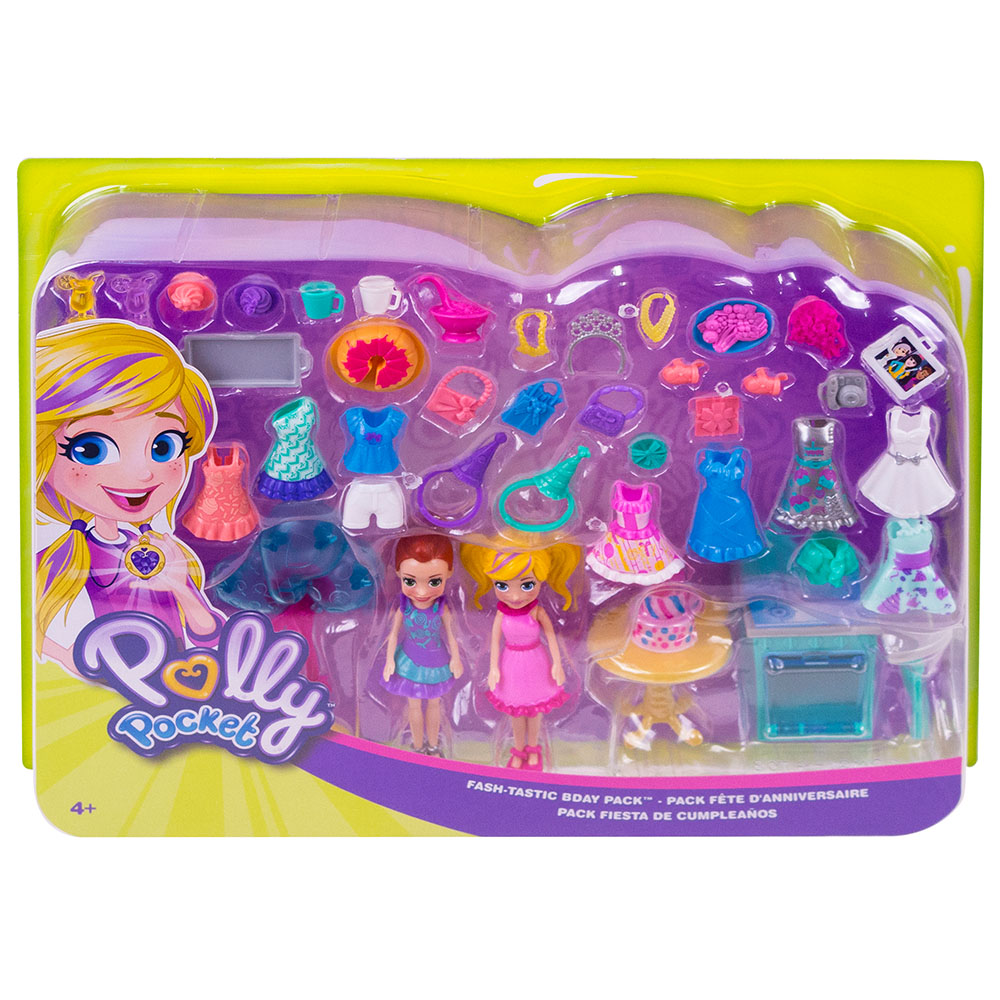 Polly Pocket Doğumgünü Partisi Seti
